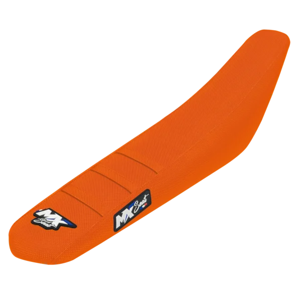 Housse de selle motocross KTM - Orange 3 ribs