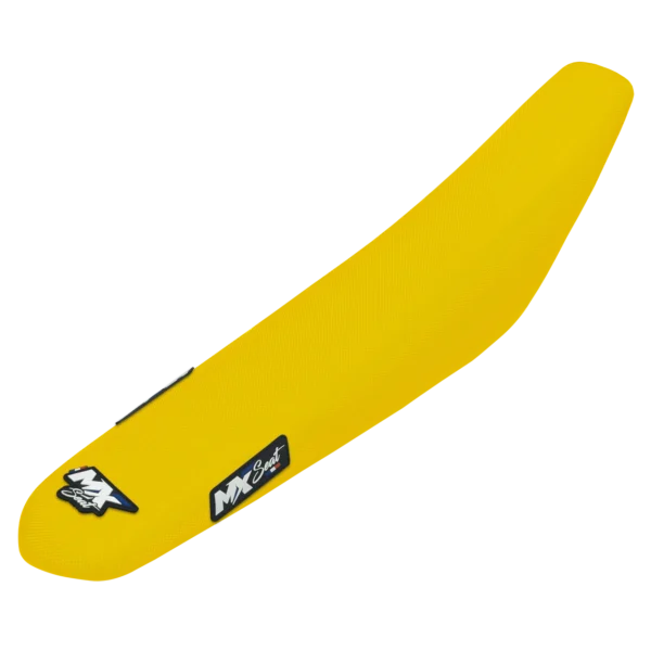 Housse de selle motocross Suzuki - Jaune monobloc